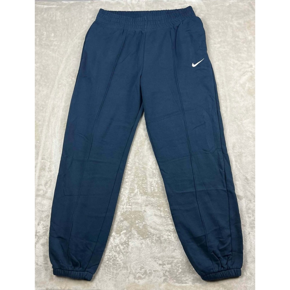 Nike Sportswear Pintuck Fleece Joggers Dark Teal Blue Mens Medium BV4095-467
